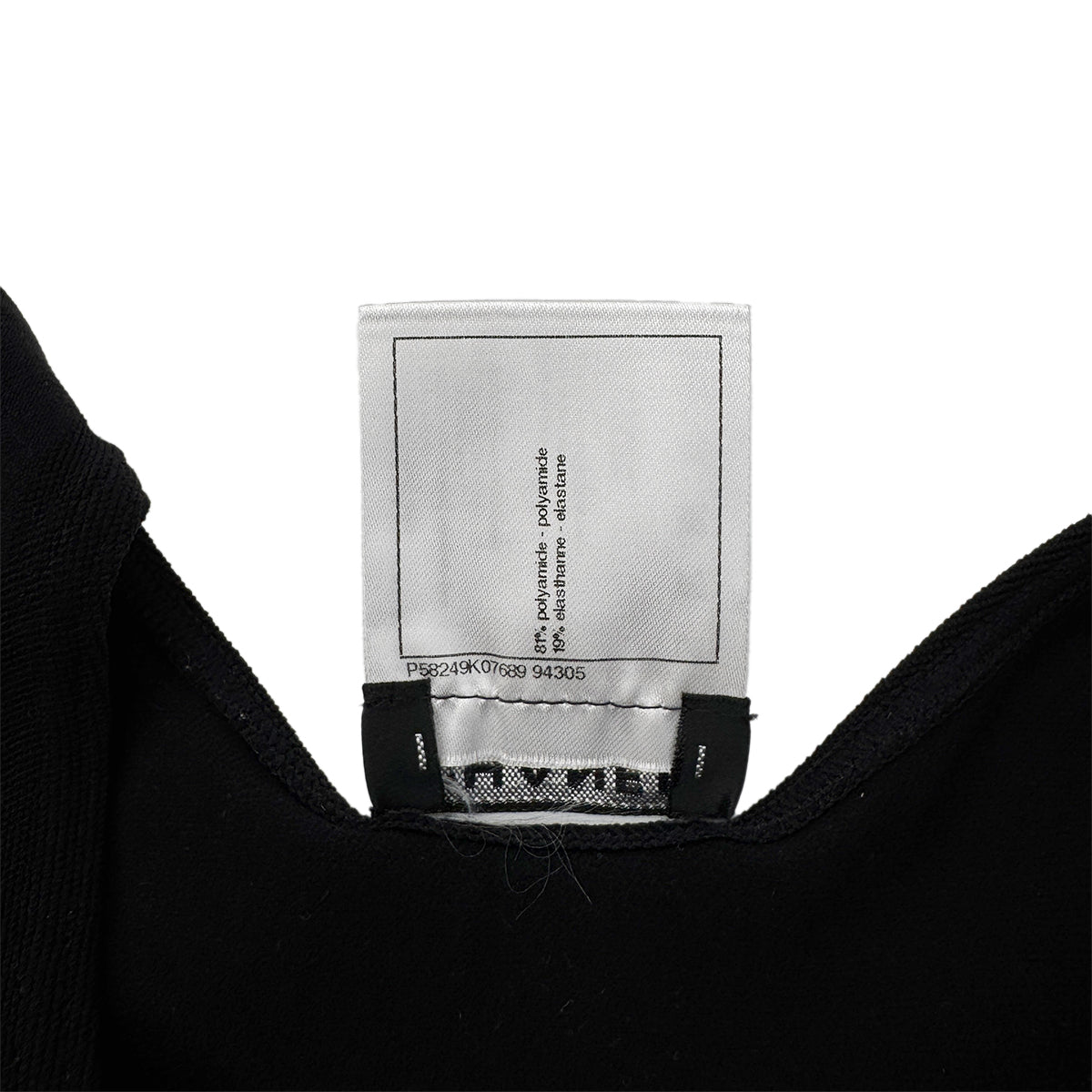 CHANEL BIG COCO TOPS BLACK POLYAMIDE S P58 RTW 90284589