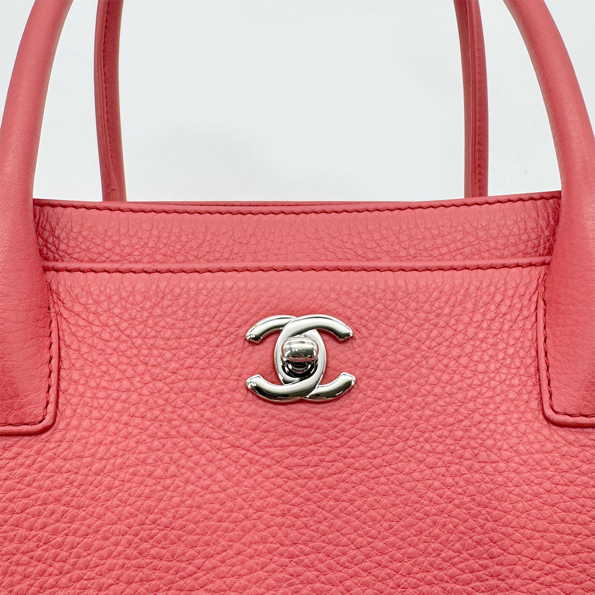 CHANEL EXECUTIVE TOTE BAG PINK LEATHER 90284867
