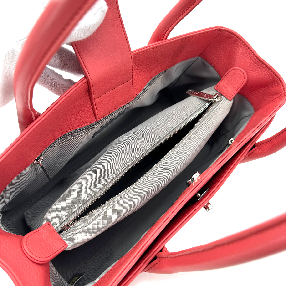 CHANEL EXECUTIVE TOTE BAG PINK LEATHER 90284867