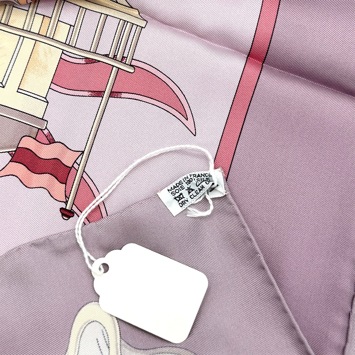 HERMES CARRE 90 SCARF L'AIR MARIN MULTICOLOR SILK 90285370