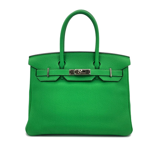 HERMES BIRKIN 30 BAMBOU TOGO HAND BAG T SHW 90285749