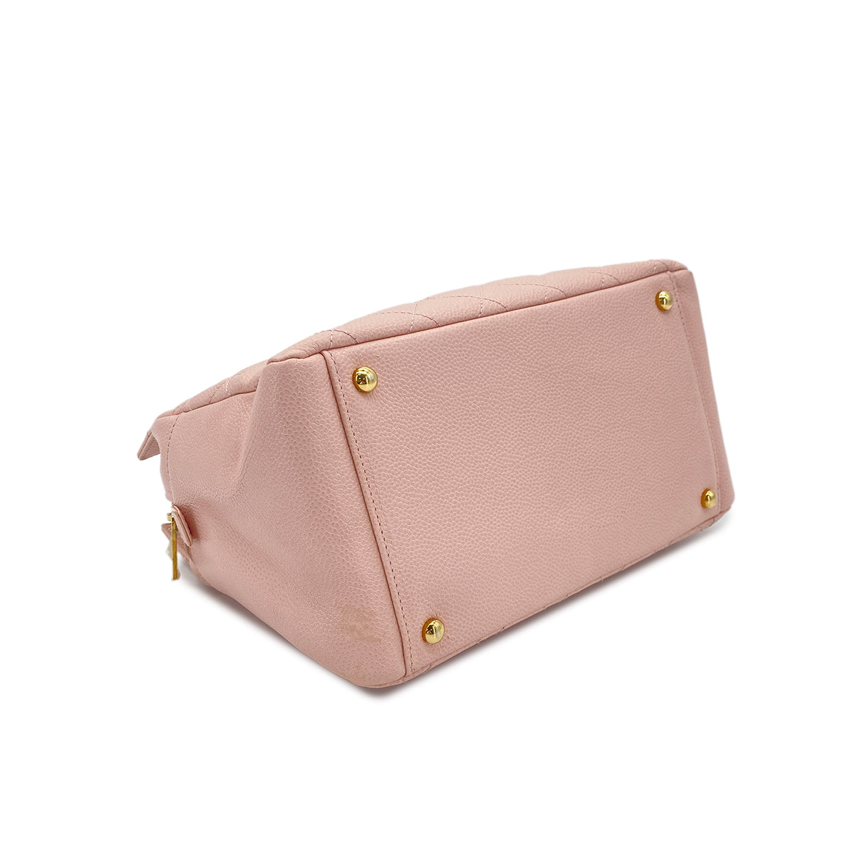 CHANEL COCOMARK MATELASSE CHAIN SHOULDER BAG PINK CAVIAR SKIN 90285927