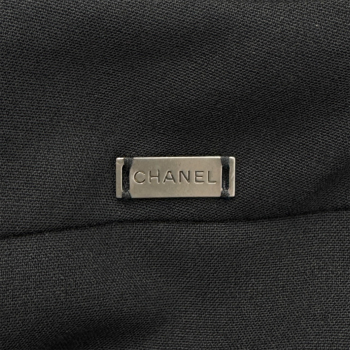 CHANEL VINTAGE JACKET PANTS SET BLACK WOOL 40 99A RTW 90286201