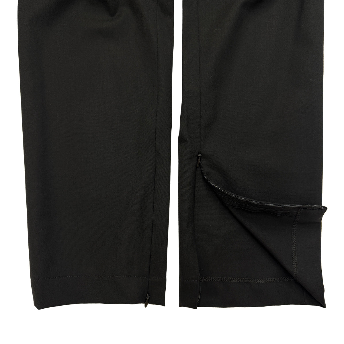 CHANEL VINTAGE JACKET PANTS SET BLACK WOOL 40 99A RTW 90286201