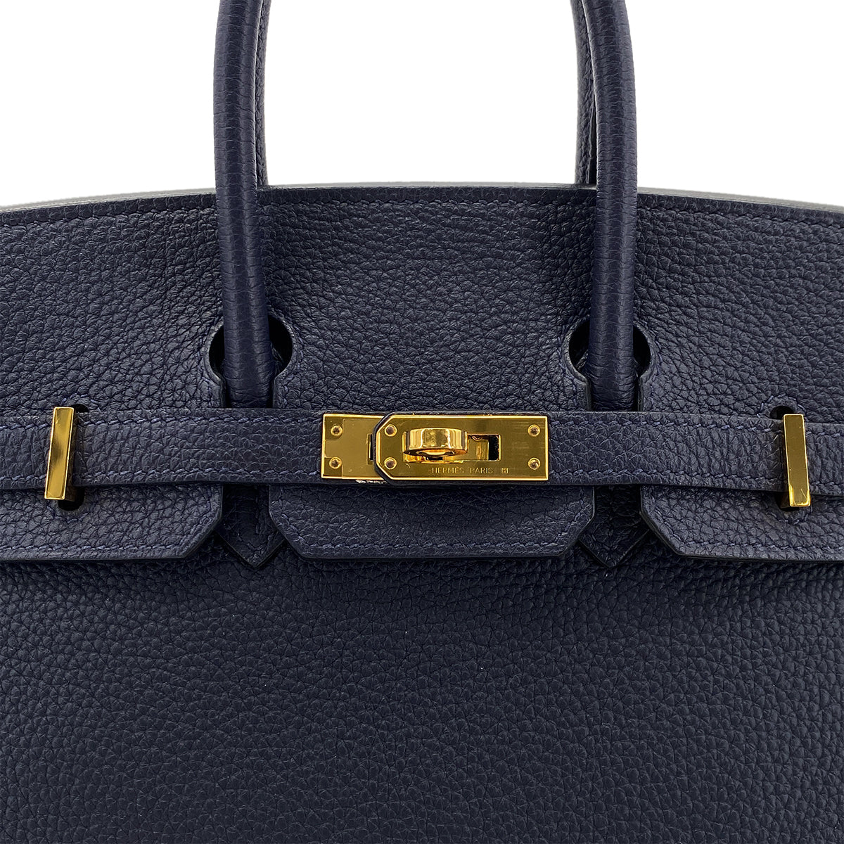 HERMES BIRKIN 25 BLEU NUIT TOGO HAND BAG Y GHW 90286570