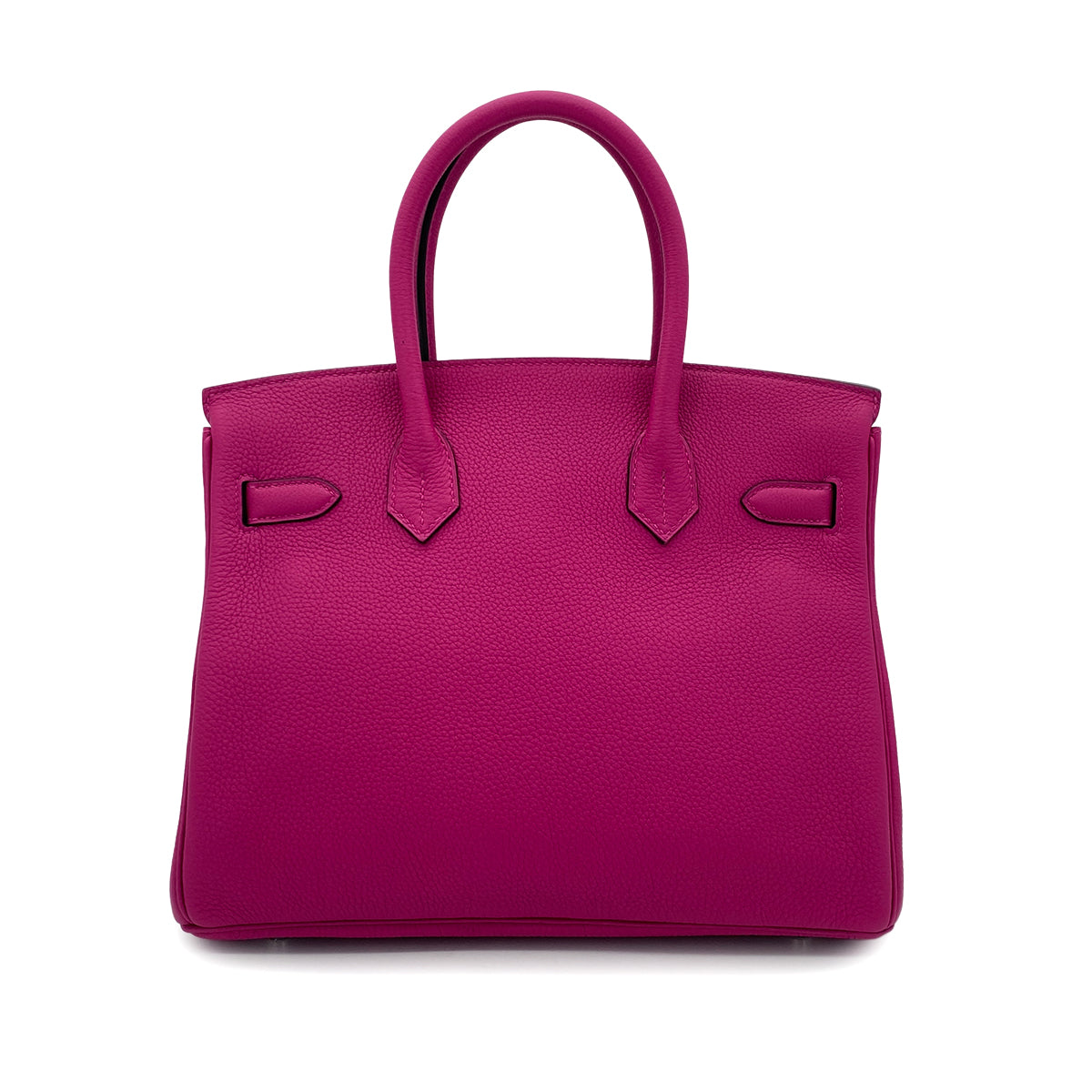 HERMES BIRKIN 30 ROSE PURPLE TOGO HAND BAG C SHW 90286579