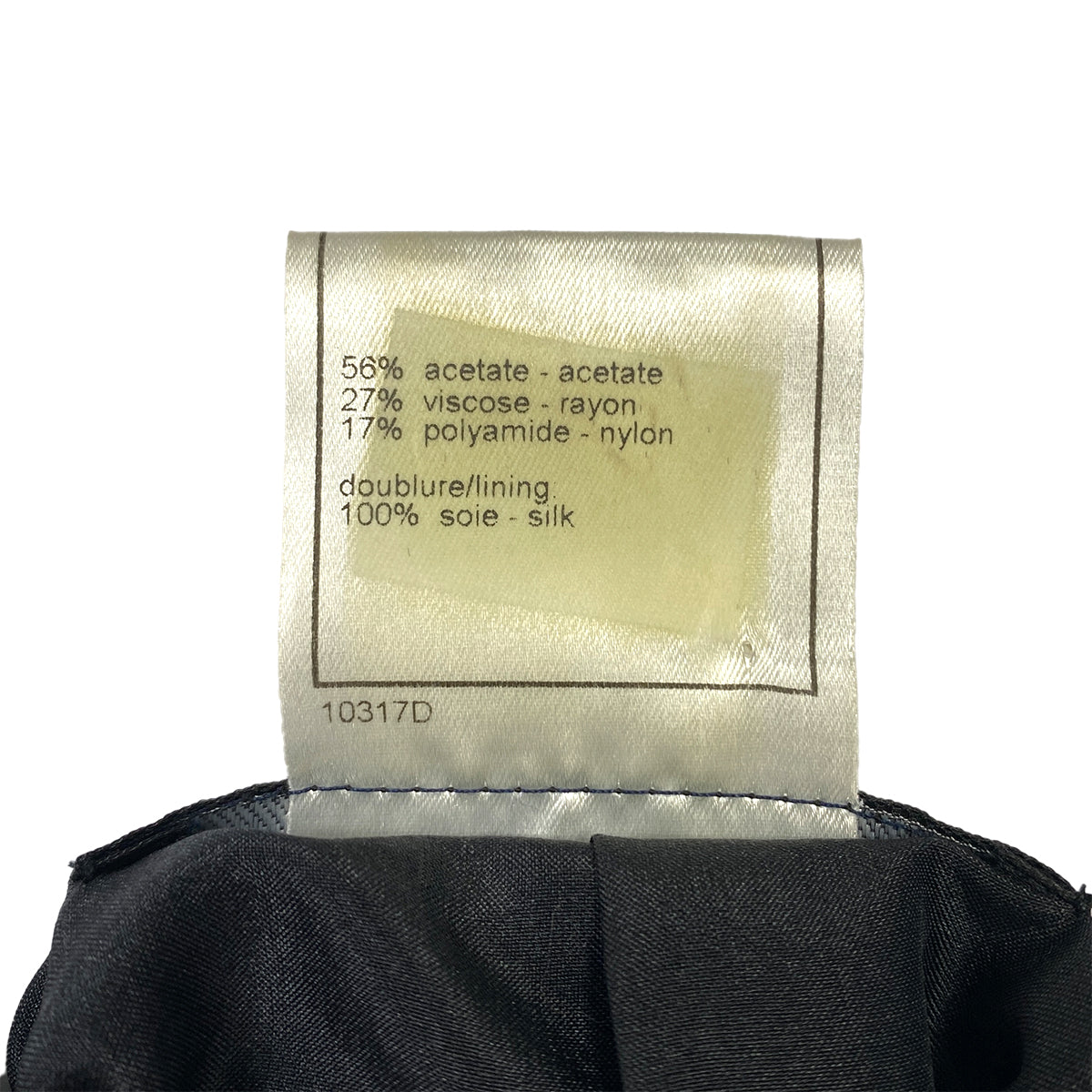 CHANEL VINTAGE COCO BUTTON JACKET BLACK ACETATE 36 00A RTW 90286888