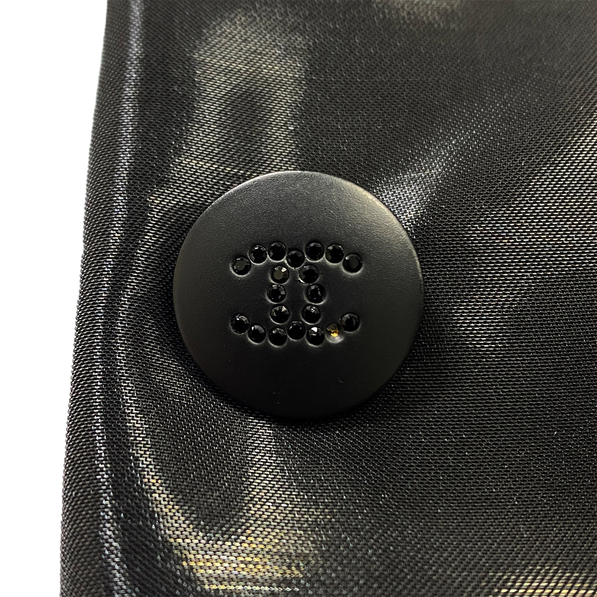 CHANEL VINTAGE COCO BUTTON JACKET BLACK ACETATE 36 00A RTW 90286888