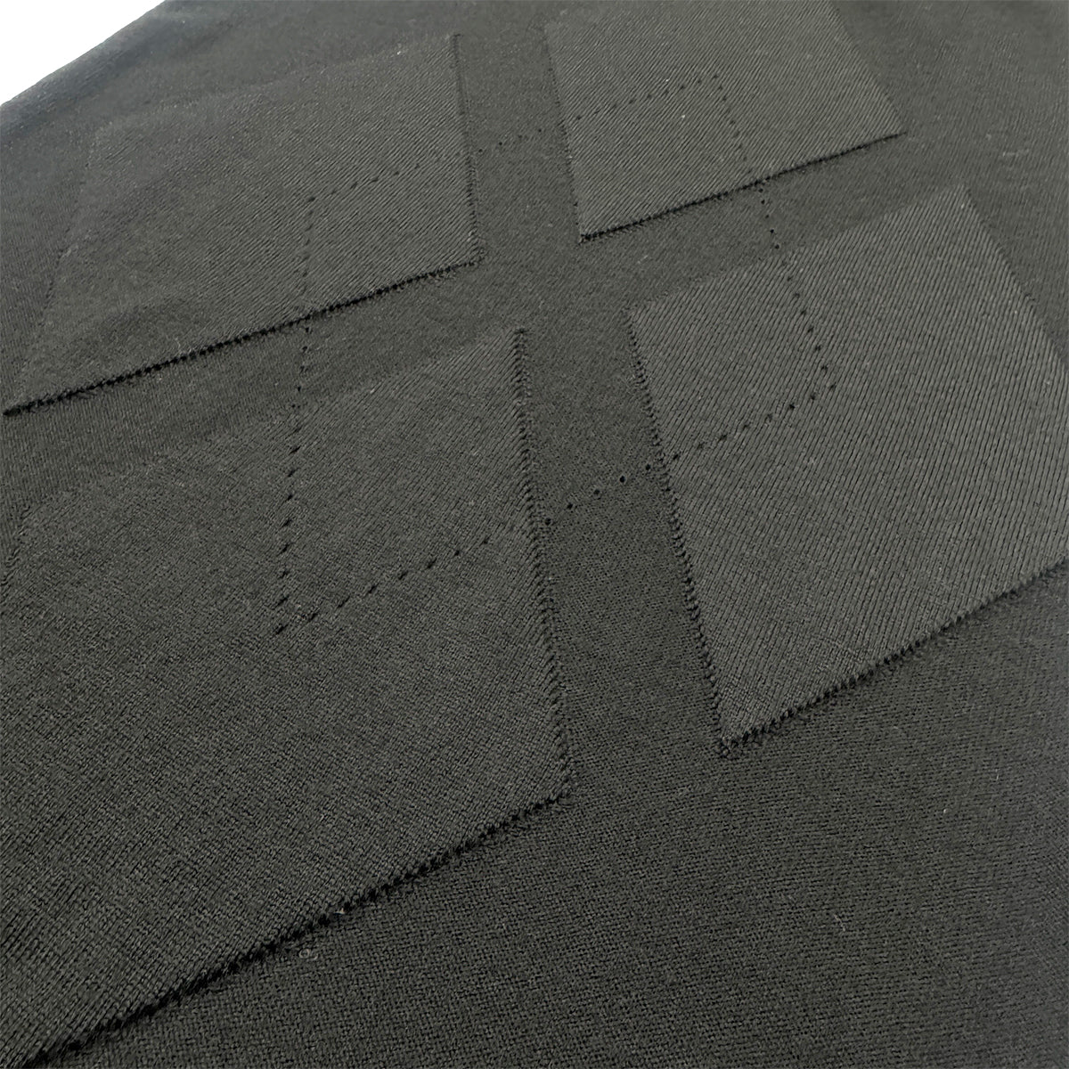 CHANEL VINTAGE COCOMARK LOGO KNIT SLEEVELESS TOPS BLACK WOOL 36 07A RTW 90286913