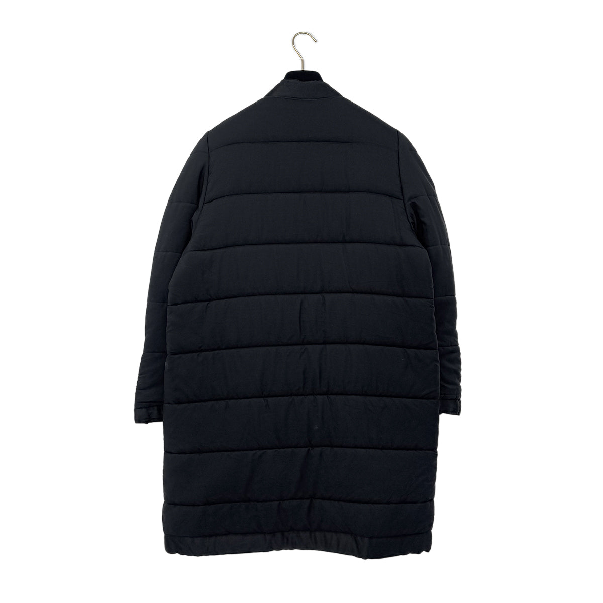 CHANEL VINTAGE COCO BUTTON FOUR POCKET DOWN COAT BLACK 38 RTW 90287075