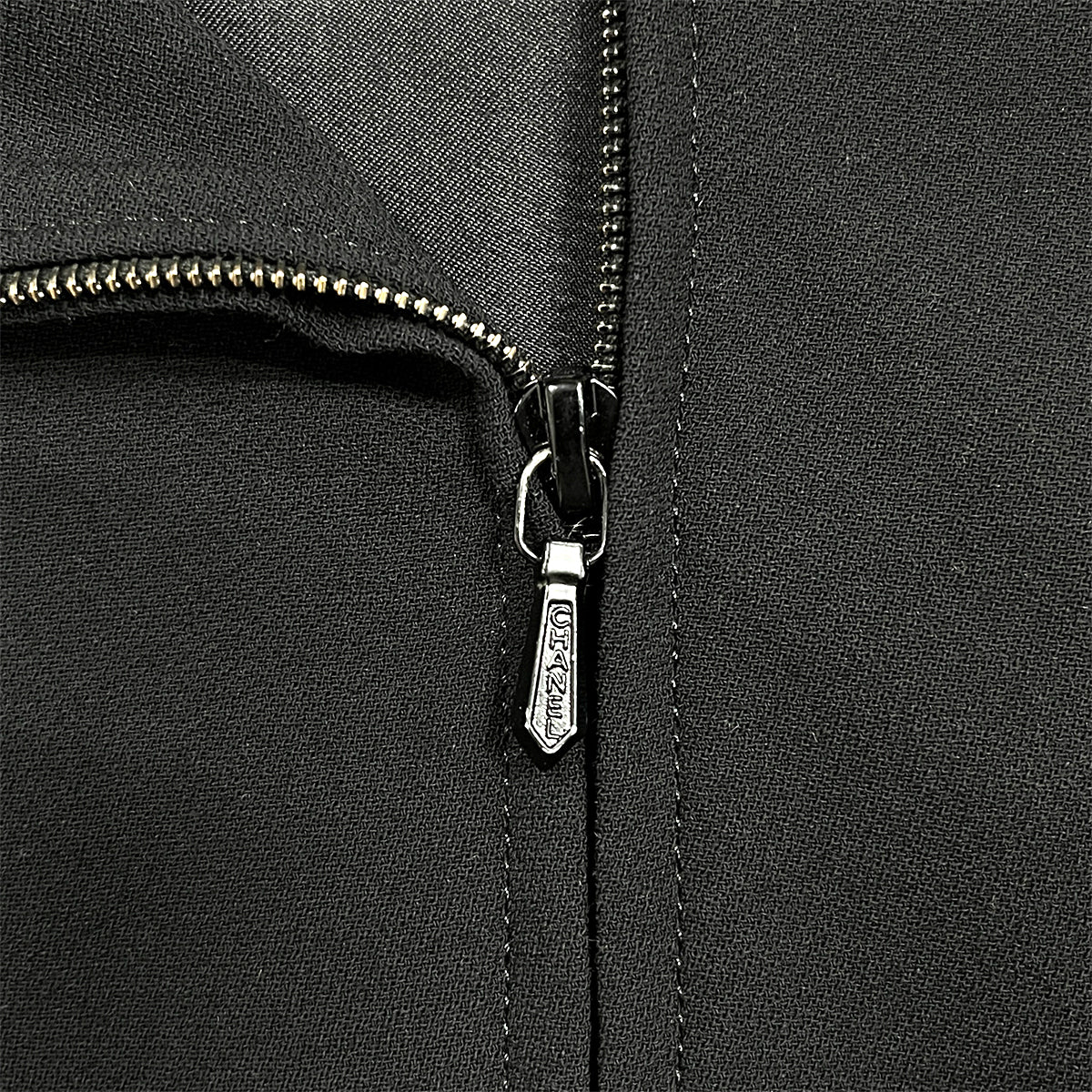 CHANEL VINTAGE COCOMARK CHAIN BELT JACKET COCO BUTTON SKIRT SET BLACK WOOL 34 98P RTW 90287085