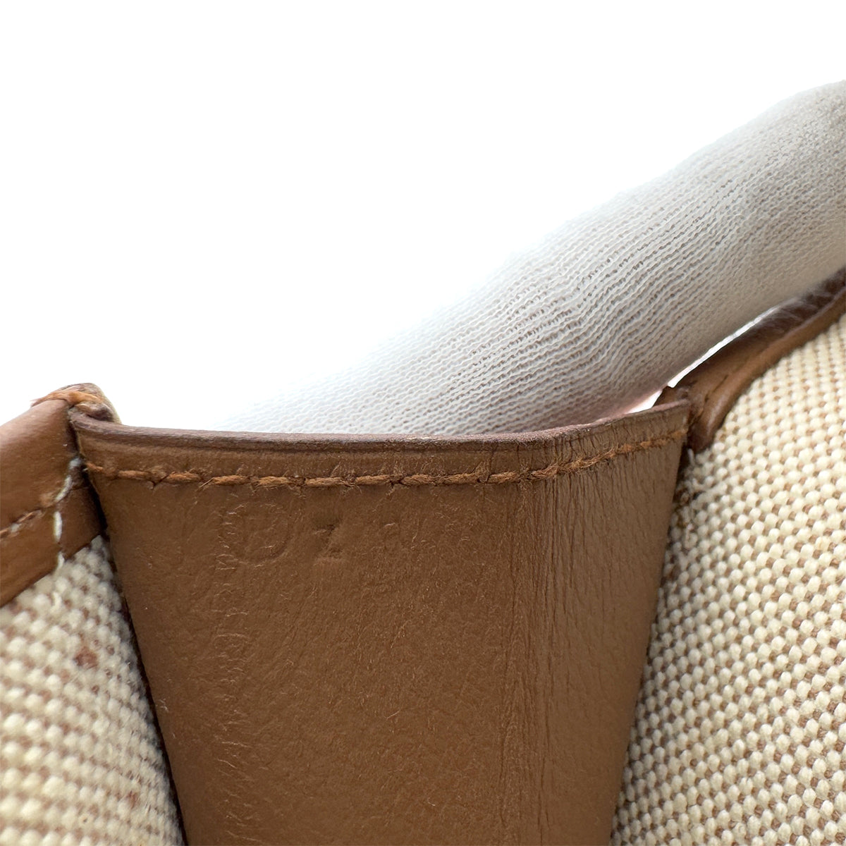 HERMES JIGE PM BROWN VEAU GRAINE CLUTCH BAG 〇R 90287096