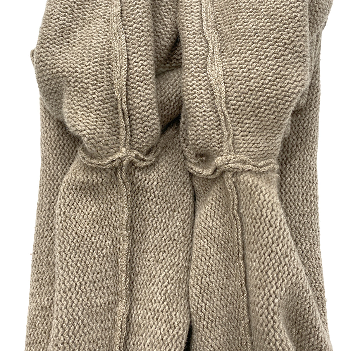 CHANEL VINTAGE LINE KNIT BEIGE WOOL 40 99A RTW 90287483