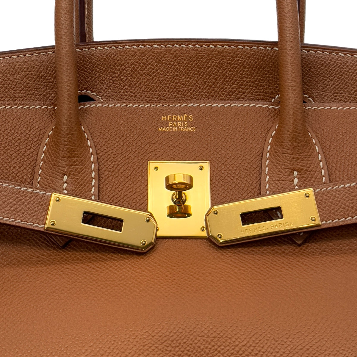 HERMES BIRKIN 30 GOLD EPSOM HAND BAG □G GHW 90287876