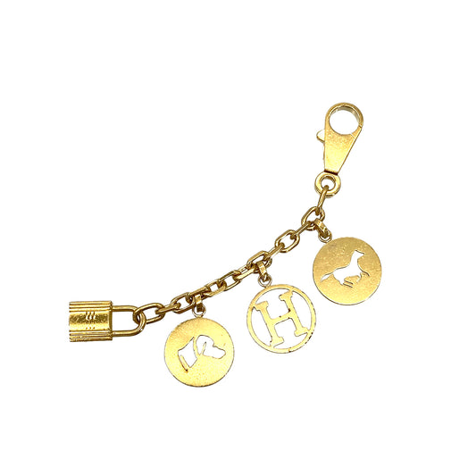 HERMES BAG CHARM AMULET 4 ACCESSORY GOLD 90287914