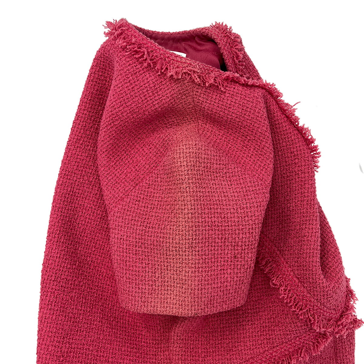 CHANEL COCOMARK SHORT SLEEVE DRESS PINK COTTON 34 P56 RTW 90288024