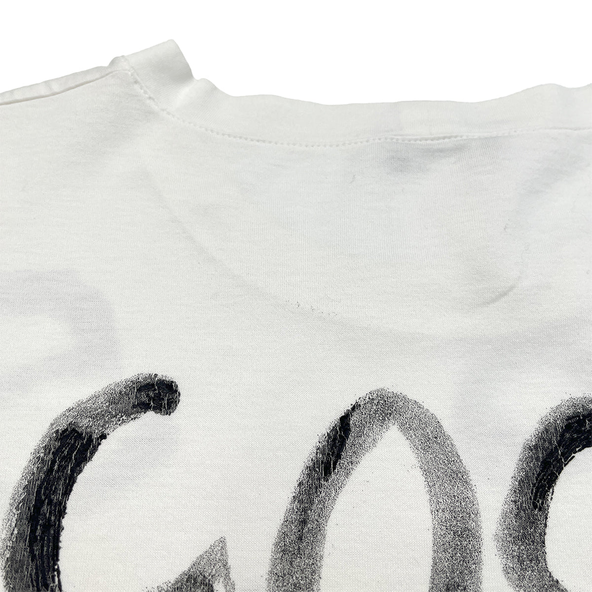 CHANEL CHRISTMAS 2008 LIMITED EDITION COCOMARK LOGO T-SHIRT WHITE COTTON M 08A RTW 90288056