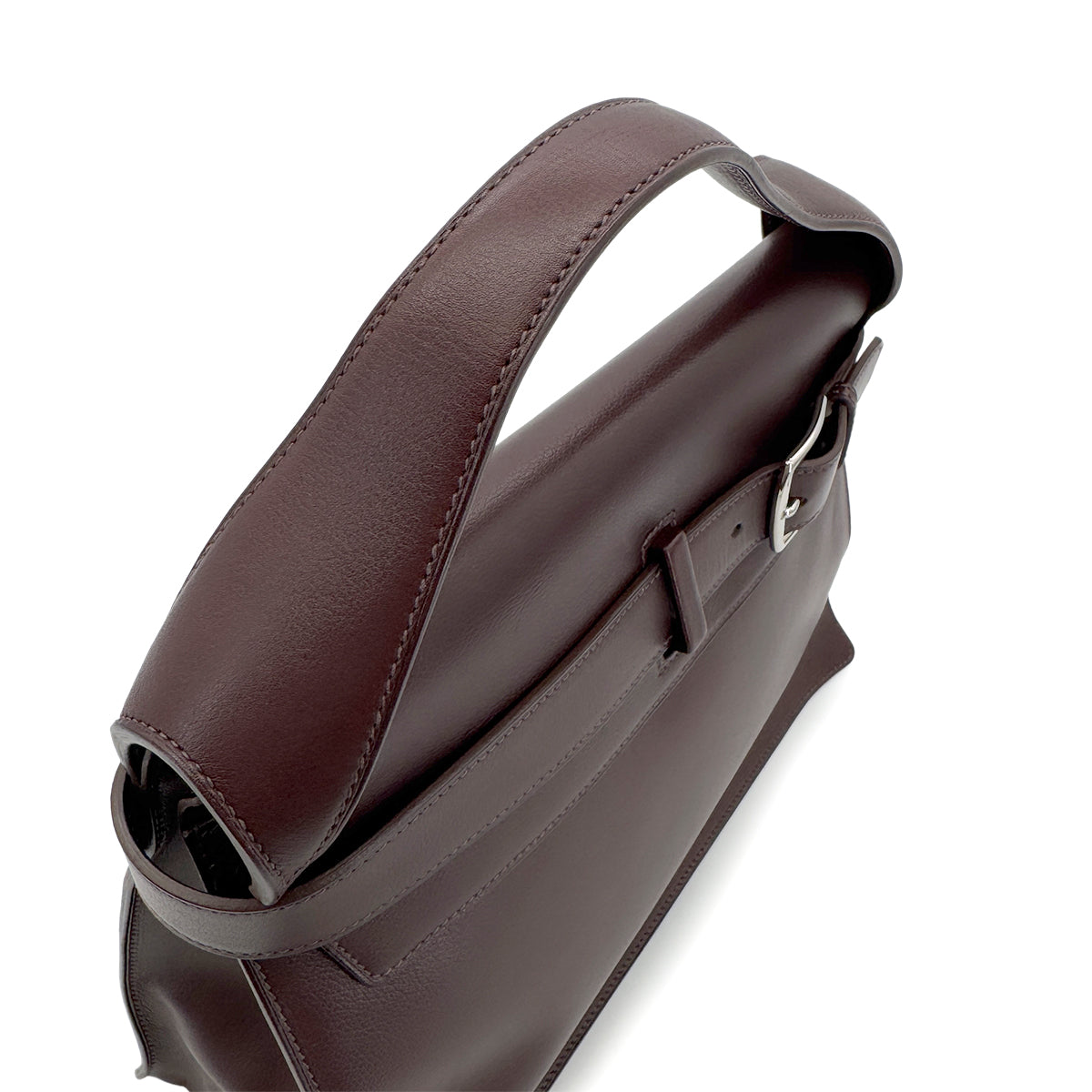 HERMES ETRIBELT EBENE EVERGRAIN HAND BAG □P 90288484