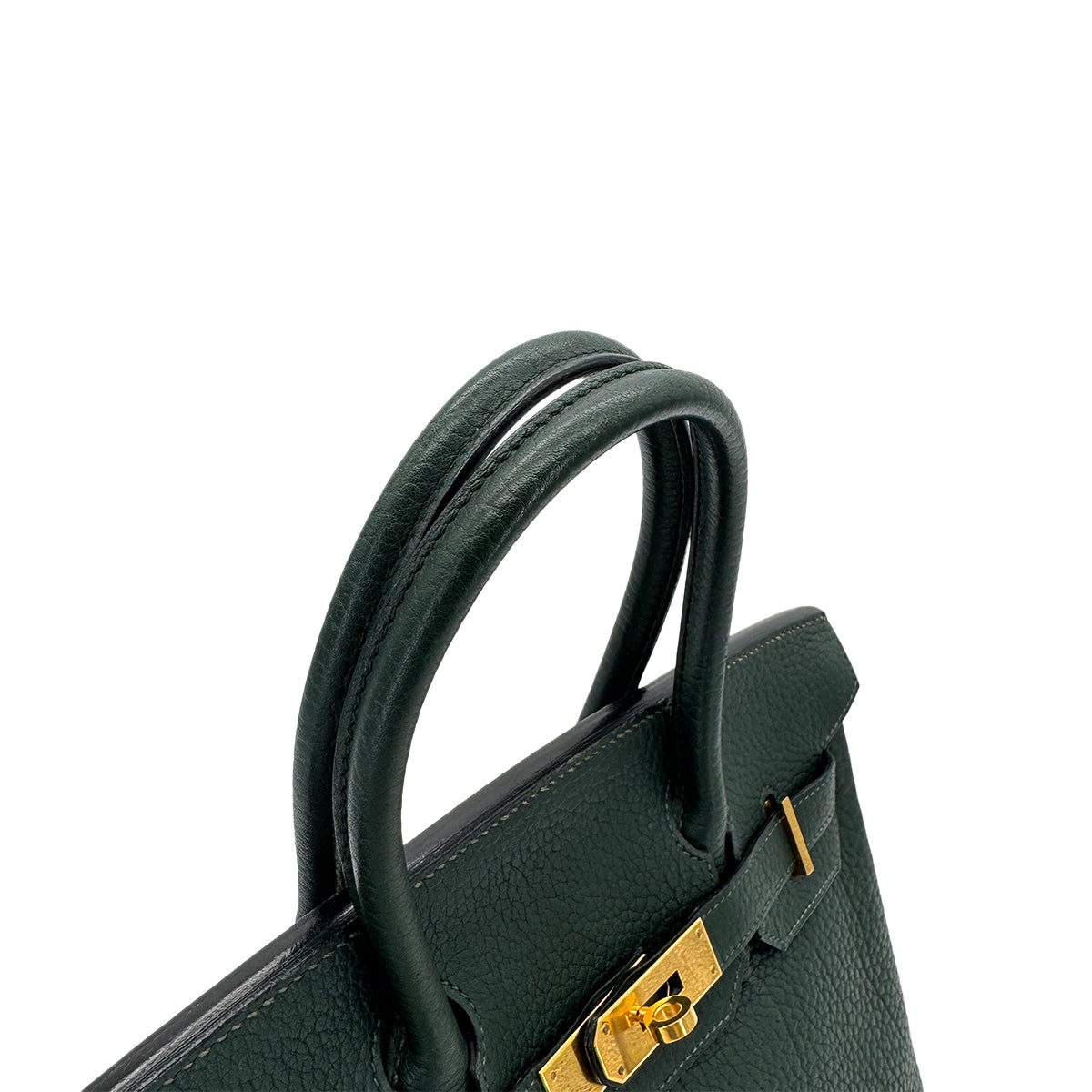 HERMES BIRKIN 30 VERT TOGO HAND BAG □H GHW 90288488