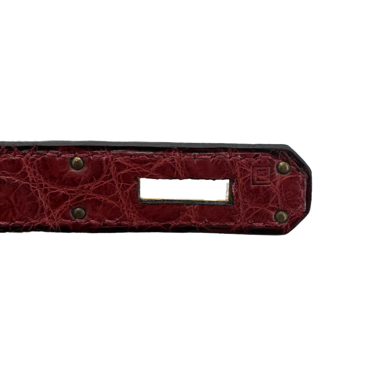 HERMES BIRKIN 30 ROUGE H CROCODILE NILOTICUS □E GHW 90288704