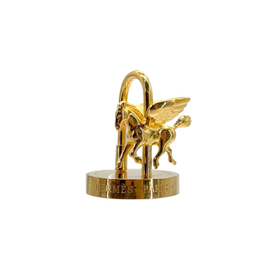 HERMES CADENA CHARM ANNEE DE LA DANSE 2007 GOLD ACCESSORY 90288712