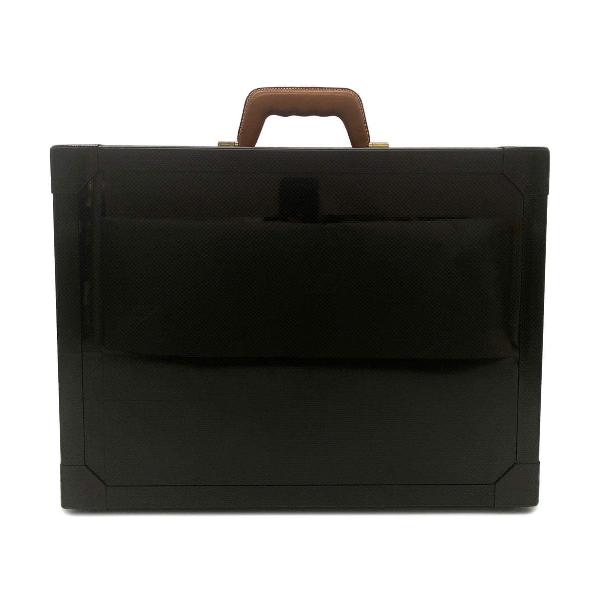 HERMES ESPACE GM ATTACHE CASE BUSINESS BAG BLACK CARBON VEAU CHAMONIX GHW 90289349
