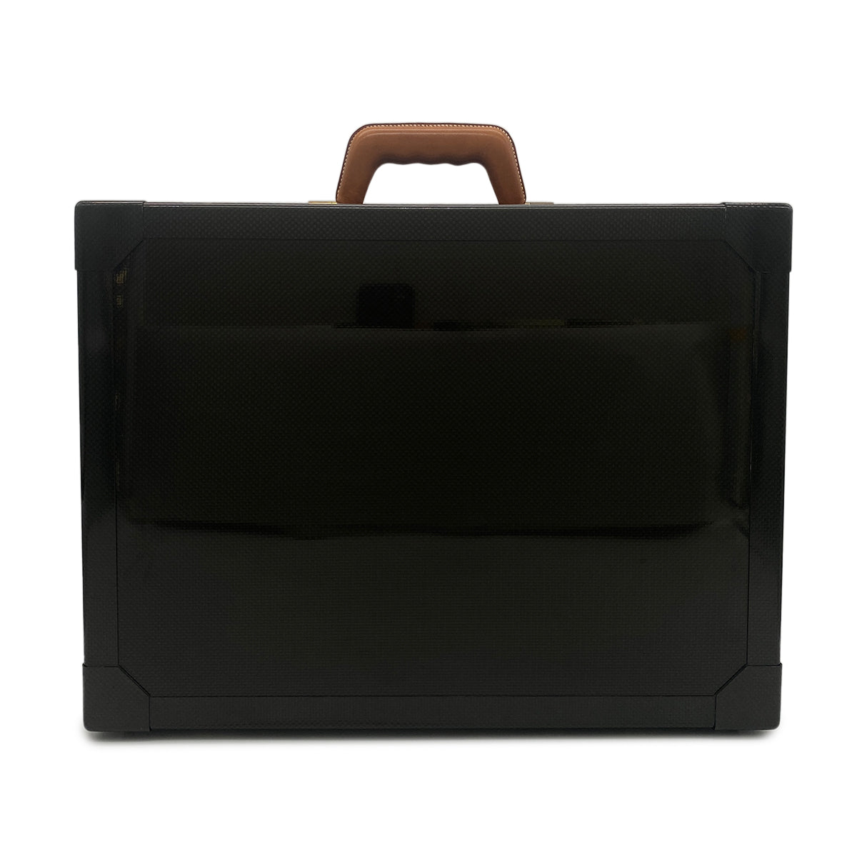 HERMES ESPACE GM ATTACHE CASE BUSINESS BAG BLACK CARBON VEAU CHAMONIX GHW 90289349