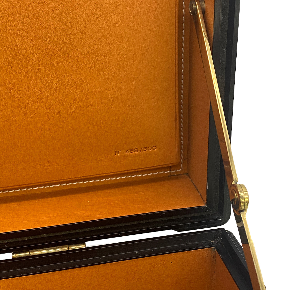 HERMES ESPACE GM ATTACHE CASE BUSINESS BAG BLACK CARBON VEAU CHAMONIX GHW 90289349