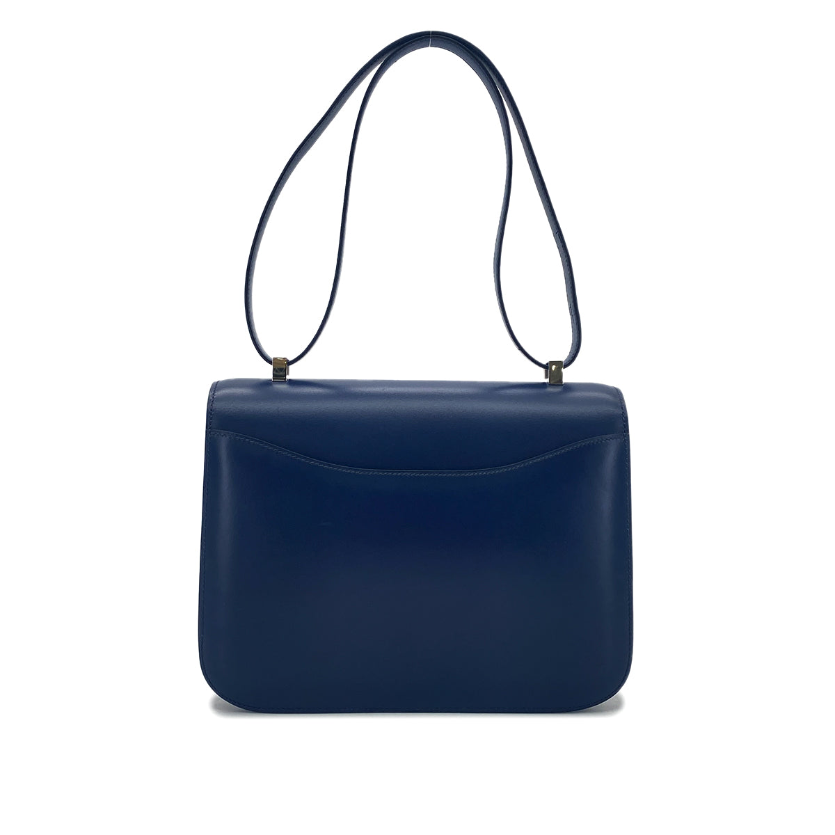 HERMES CONSTANCE 25 BLUE ROY BOXCALF SHOULDER BAG □E SHW 90289350