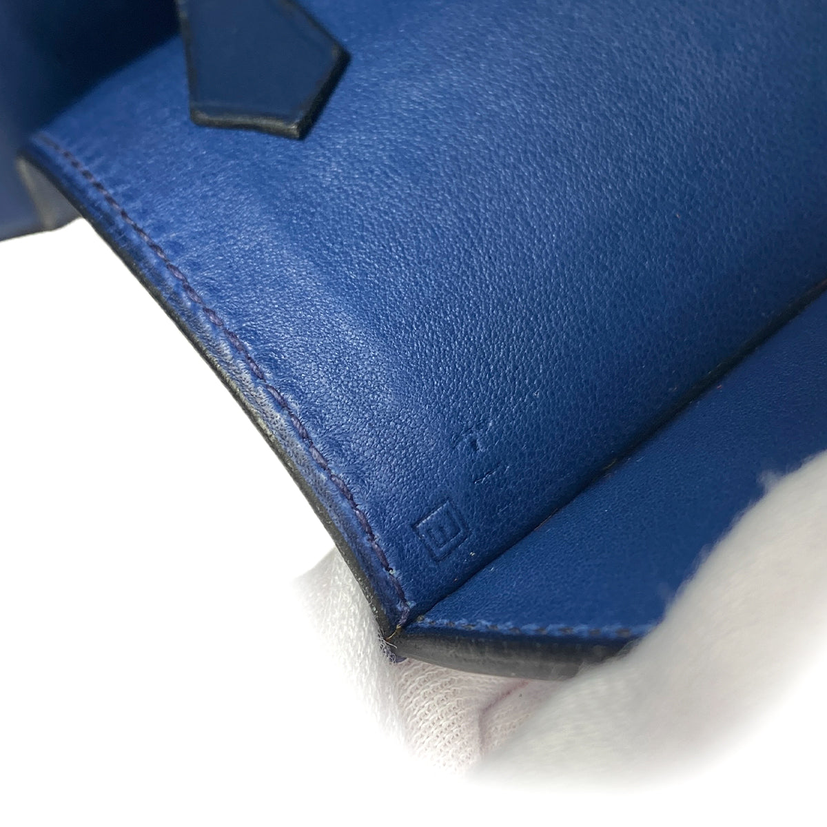HERMES CONSTANCE 25 BLUE ROY BOXCALF SHOULDER BAG □E SHW 90289350