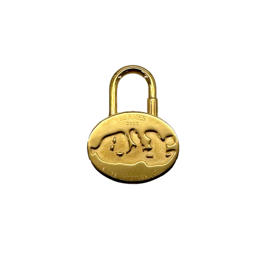 HERMES CADENA CHARM ANNEE MEDITERRANEE 2003 GOLD ACCESSORY 90289552