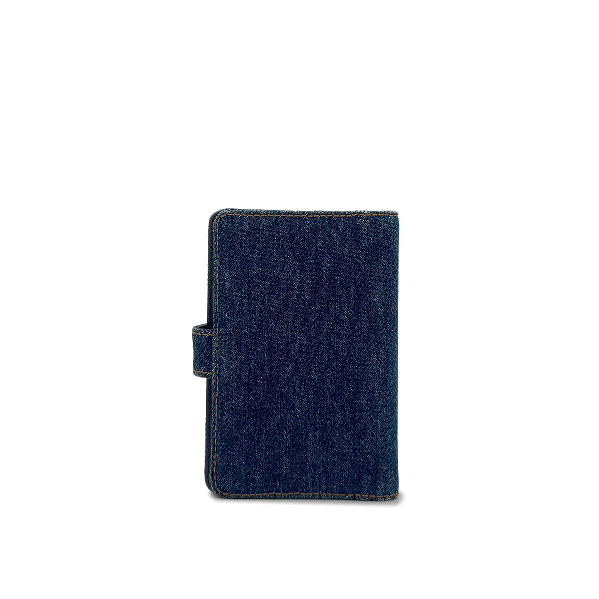 CHANEL VINTAGE COCOMARK NOTEBOOK COVER BLUE DENIM LAMB SKIN 90289556