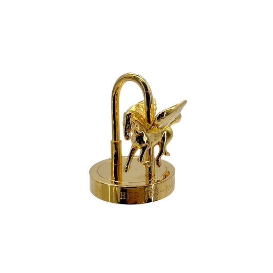 HERMES CADENA CHARM ANNEE DE LA DANSE 2007 GOLD ACCESSORY 90291243