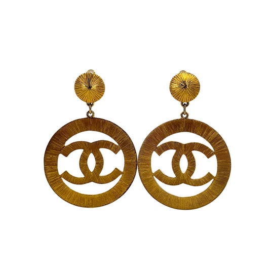 CHANEL VINTAGE  EARRINGS COCOMARK ACCESSORY 29 90291254