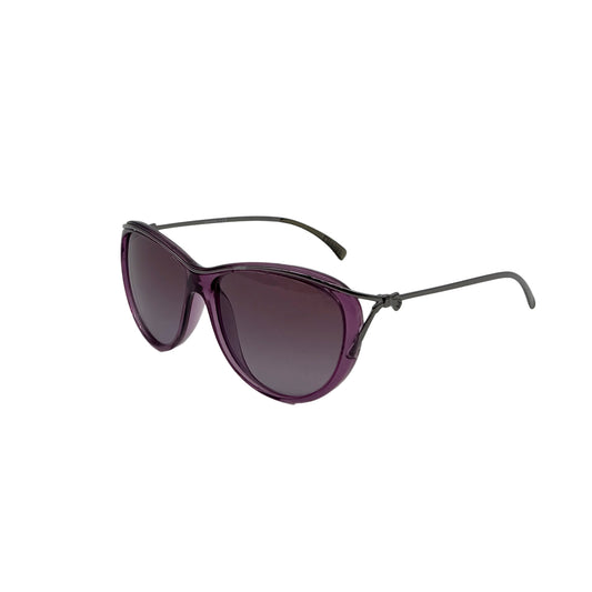CHANEL VINTAGE SUNGLASSES COCOMARK PURPLE EYEWEAR 90291265