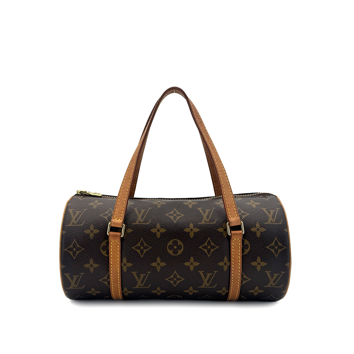 LOUIS VUITTON MONOGRAM PAPILLON 26 HAND BAG BROWN MONOGRAM CANVAS M51386 90291869