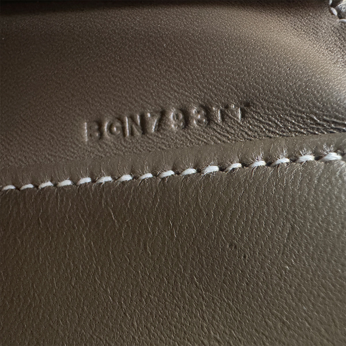 HERMES KELLY ELAN ETOUPE VEAU MADAME CLUTCH SHOULDER BAG B GHW 90292788