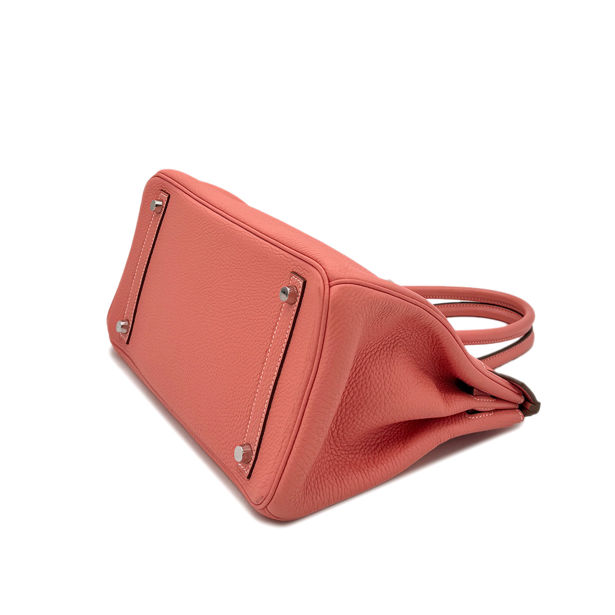 HERMES BIRKIN 30 CREVETTE TAURILLON CLEMENCE HAND BAG □Q SHW 90292998