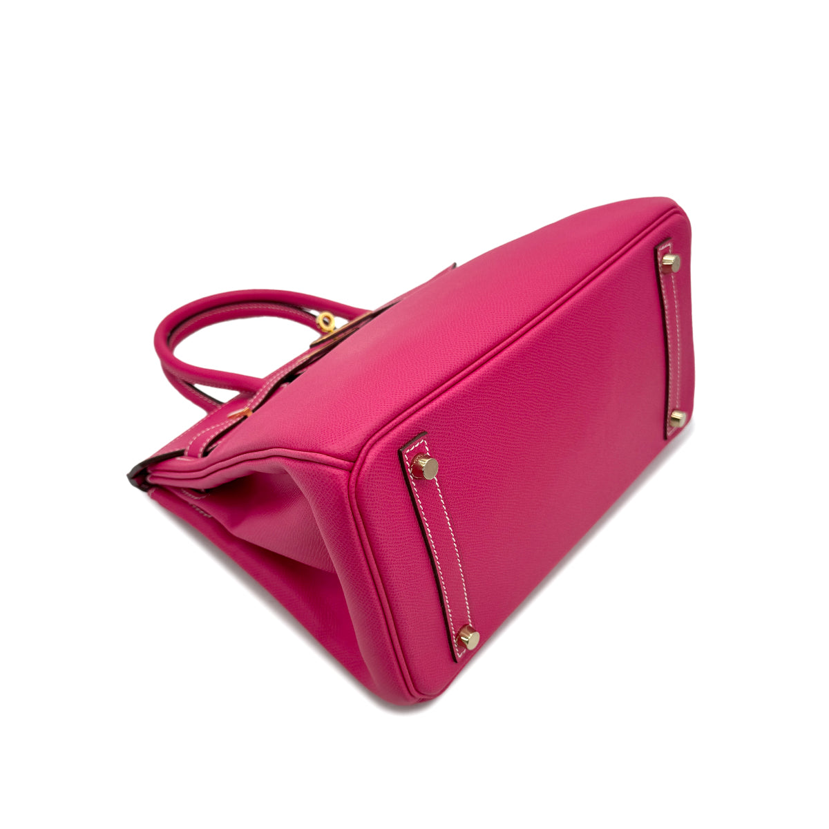 HERMES CANDY BIRKIN 30 ROSE TYRIEN VEAU EPSOM HAND BAG □Q GHW 90294138
