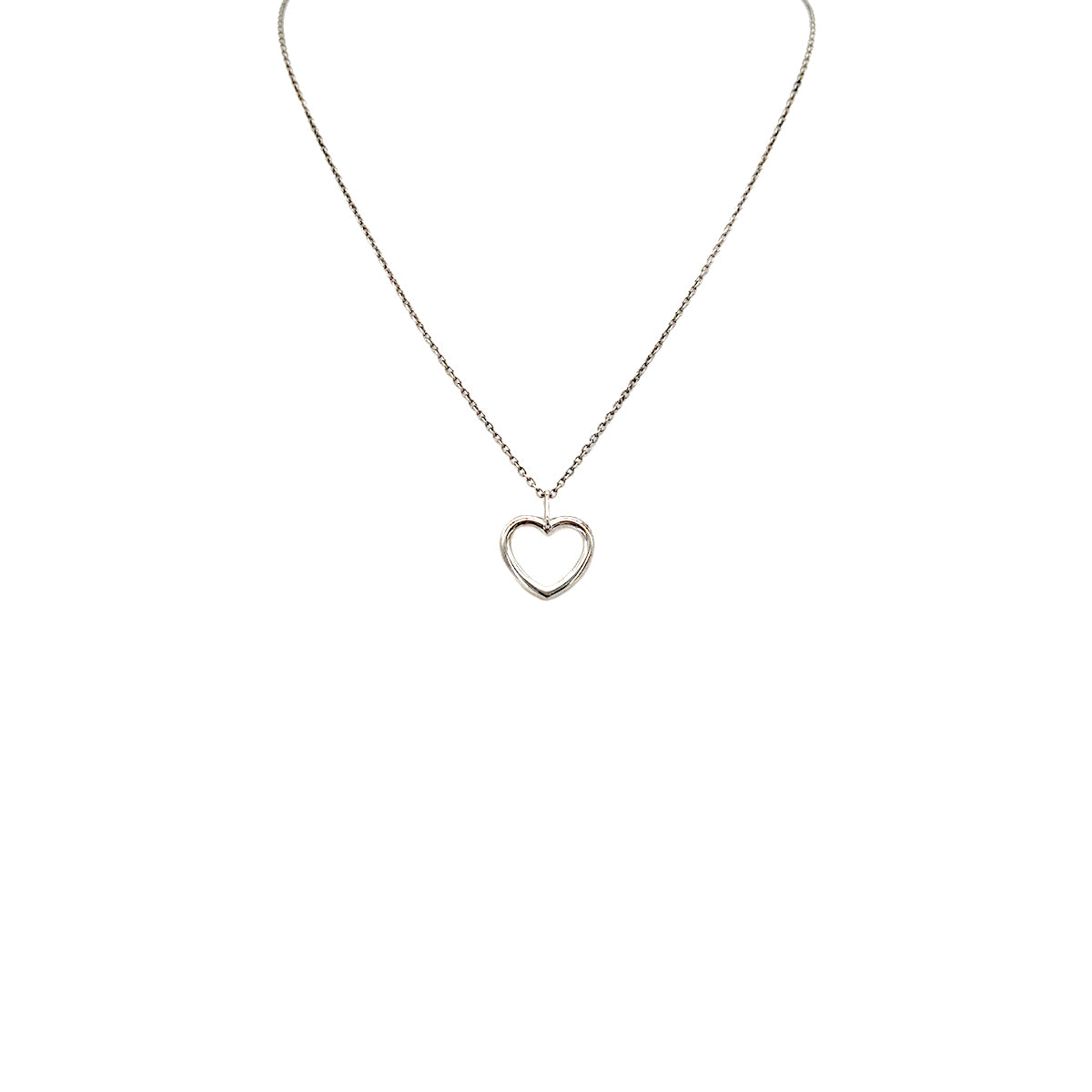 TIFFANY&Co. NECKLACE ELSA PERETTI HEART SILVER925 ACCESSORY