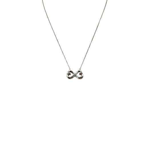 TIFFANY&CO. NECKLACE DOUBLE LOVING HEART PALOMA PICASSO SILVER925 ACCESSORY 90294156