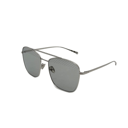 CHANEL SUNGLASSES COCOMARK GRAY SILVER EYEWEAR 90294158