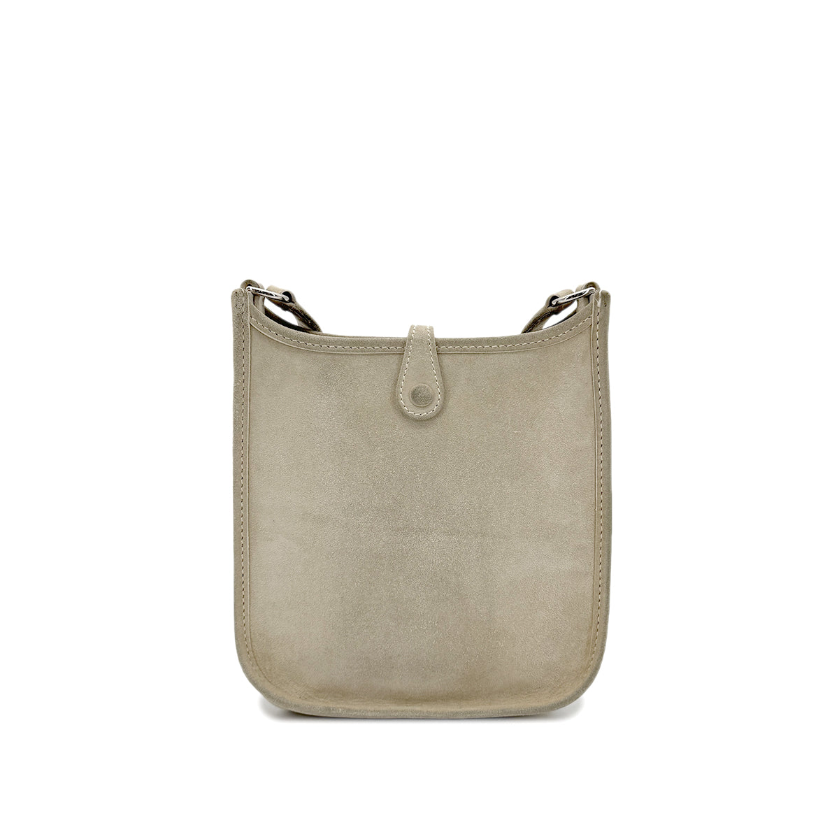 HERMES EVELYNE TPM GRAY DOBRIS SHOULDER BAG □H 90294826