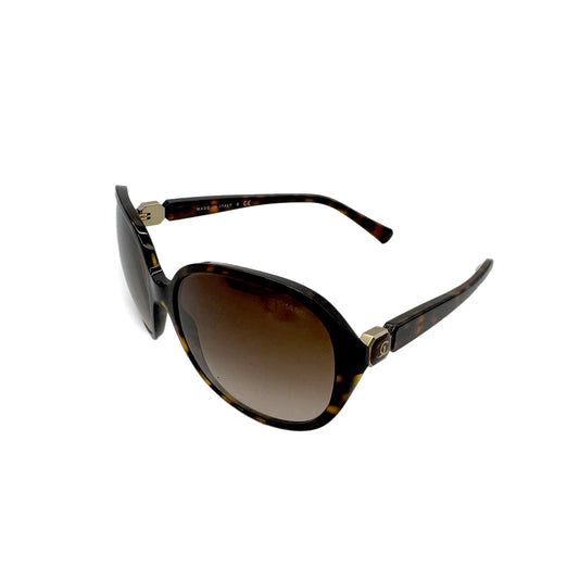 CHANEL SUNGLASSES COCOMARK BROWN EYEWEAR 90295010