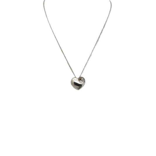 TIFFANY&Co. NECKLACE FOLDED HEART SILVER925 ACCESSORY 90295104