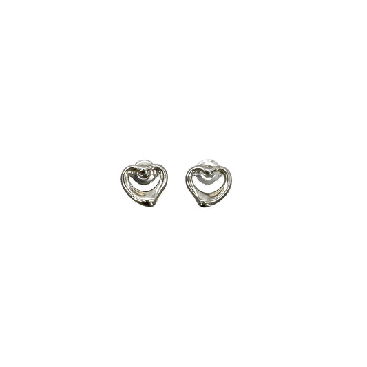 TIFFANY&Co. EARRINGS OPEN HEART SILVER ACCESSORY 90295118