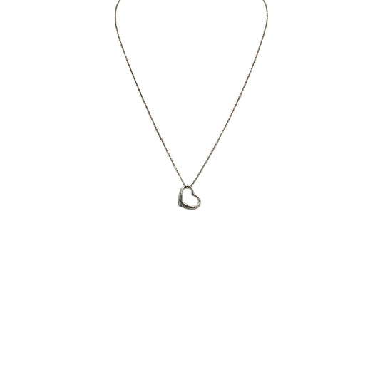 TIFFANY&Co. NECKLACE OPEN HEART 16MM SILVER925 ACCESSORY 90295125