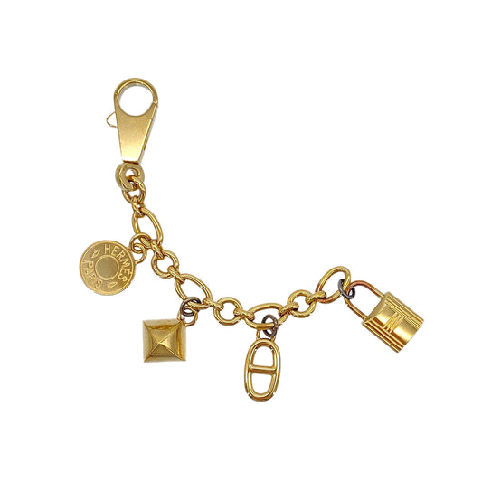 HERMES BAG CHARM OLGA AMULET 4 ACCESSORY GOLD 90295753