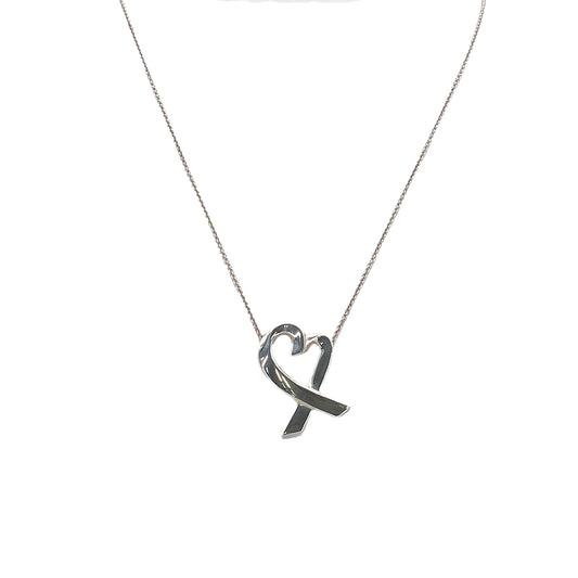 TIFFANY&CO. NECKLACE LOVING HEART LARGE PALOMA PICASSO SILVER925 ACCESSORY 90295756