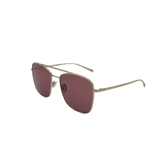 CHANEL SUNGLASSES COCOMARK TEARDROP PURPLE GOLD EYEWEAR 90295838